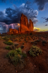 Courthouse Towers, Utah, USA