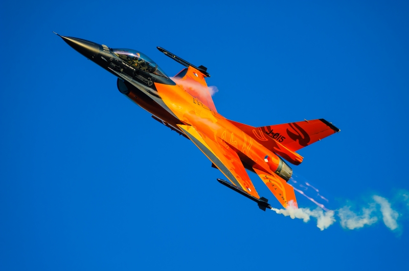 The Royal Netherlands Air Force F-16 Demo Team