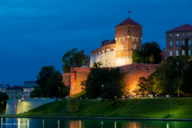 Wieczorny Wawel